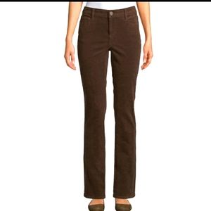 NWT*Corduroy straight leg SLIMMING jeans*sz 4P